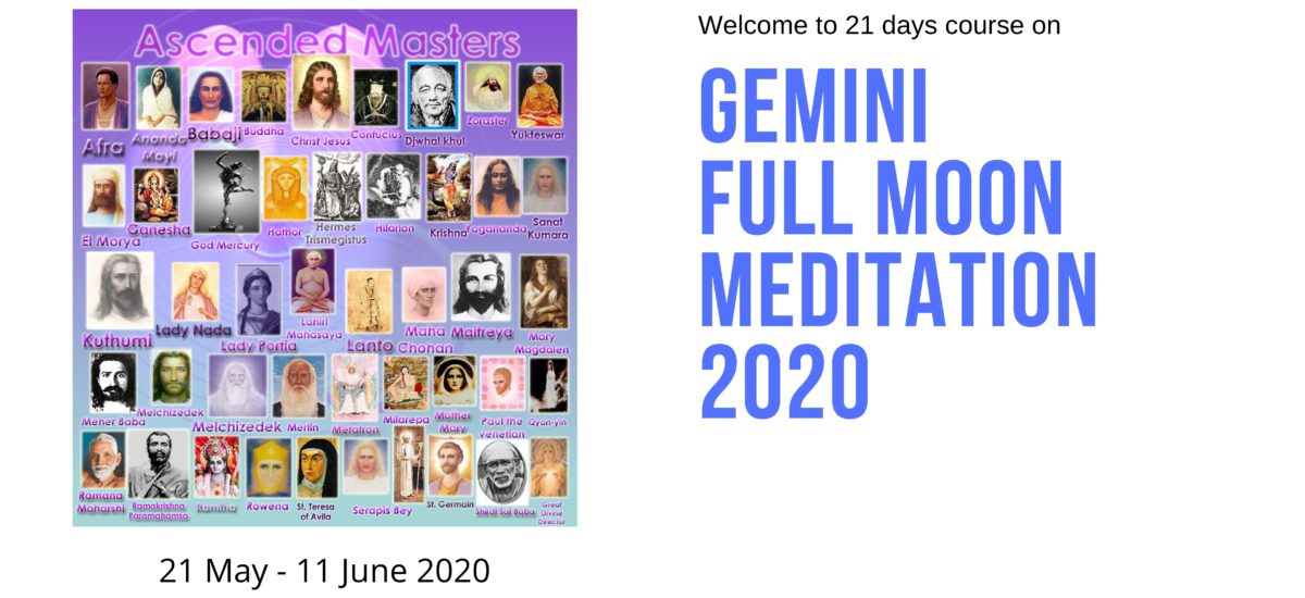 Gemini: 21 Day Meditation Course- 2020